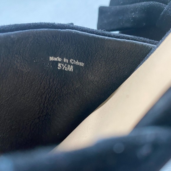 Kate Spade Black Mules Classic Suede Design - Picture 9 of 9